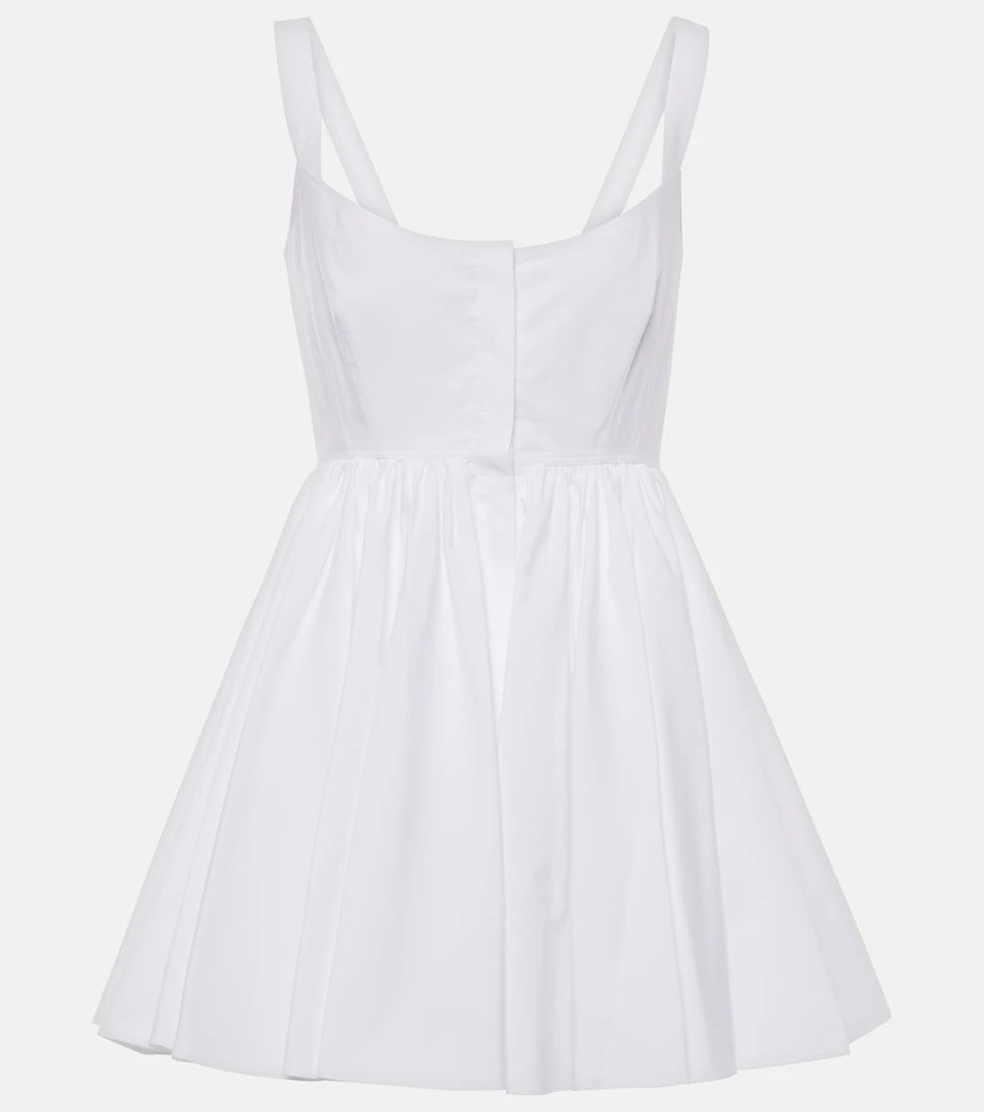 Alaïa - Cotton poplin skater dress