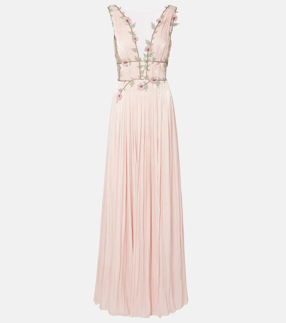 Costarellos - Nalina embellished georgette gown