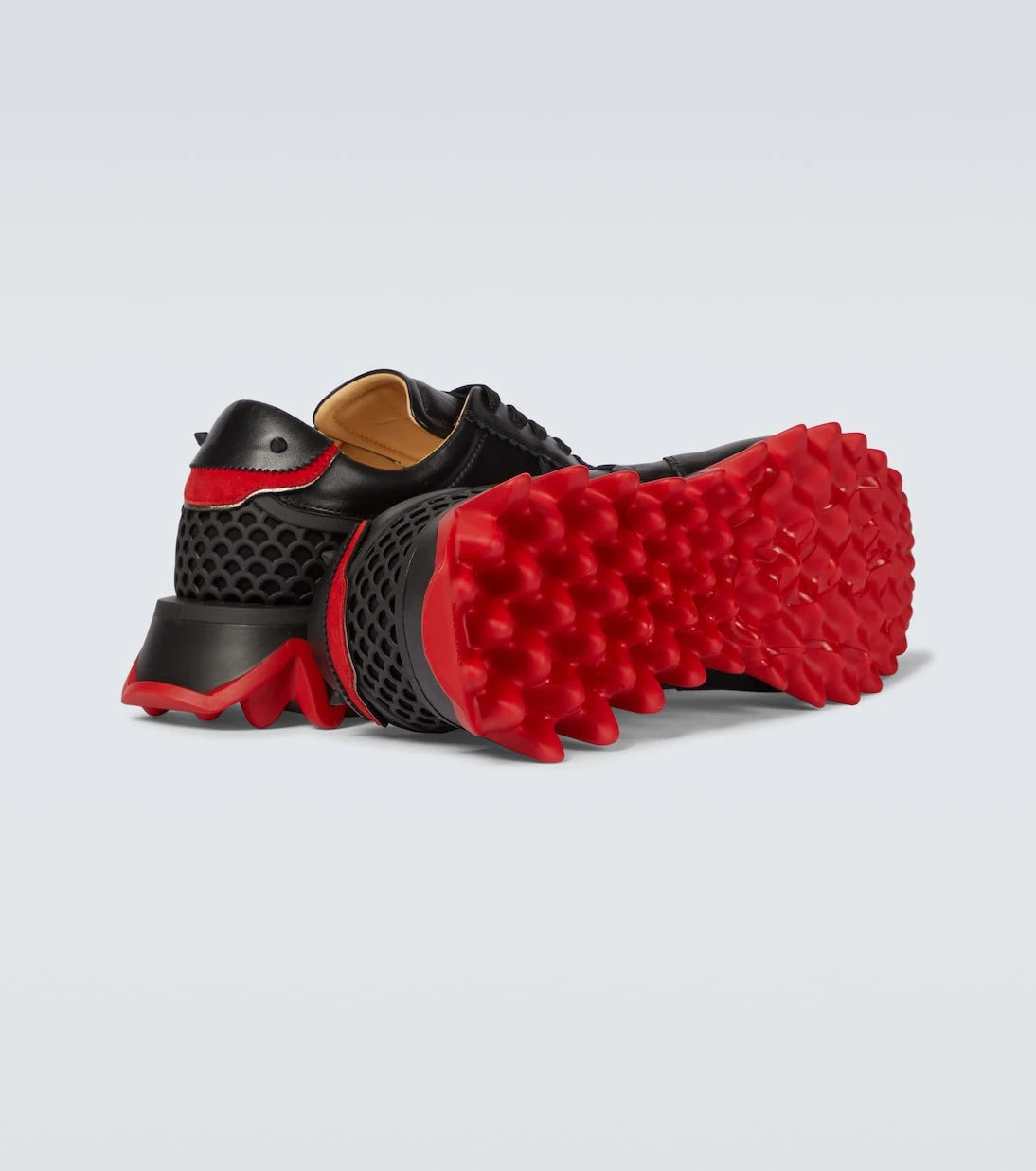 Christian Louboutin - Loubishark leather sneakers