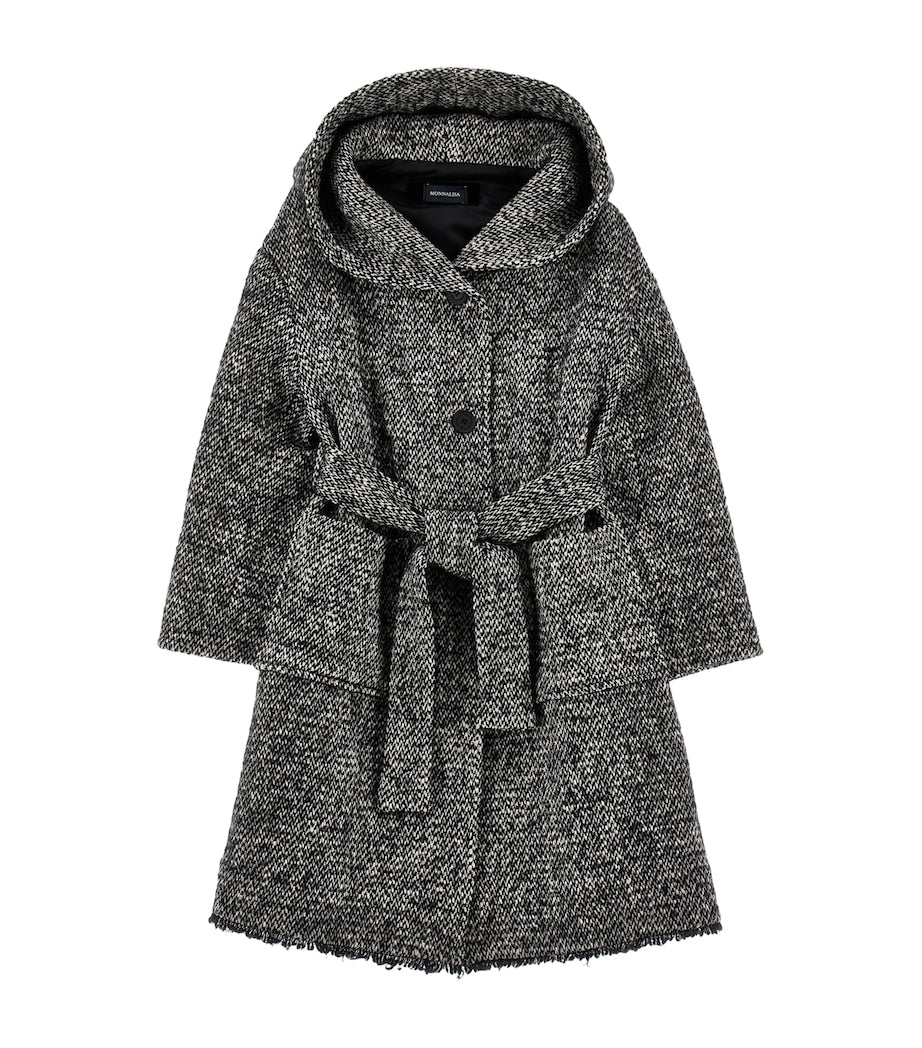 Cotton-Blend Hooded Coat (4-12 Years)