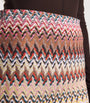 Multi Zigzag Mini Skirt