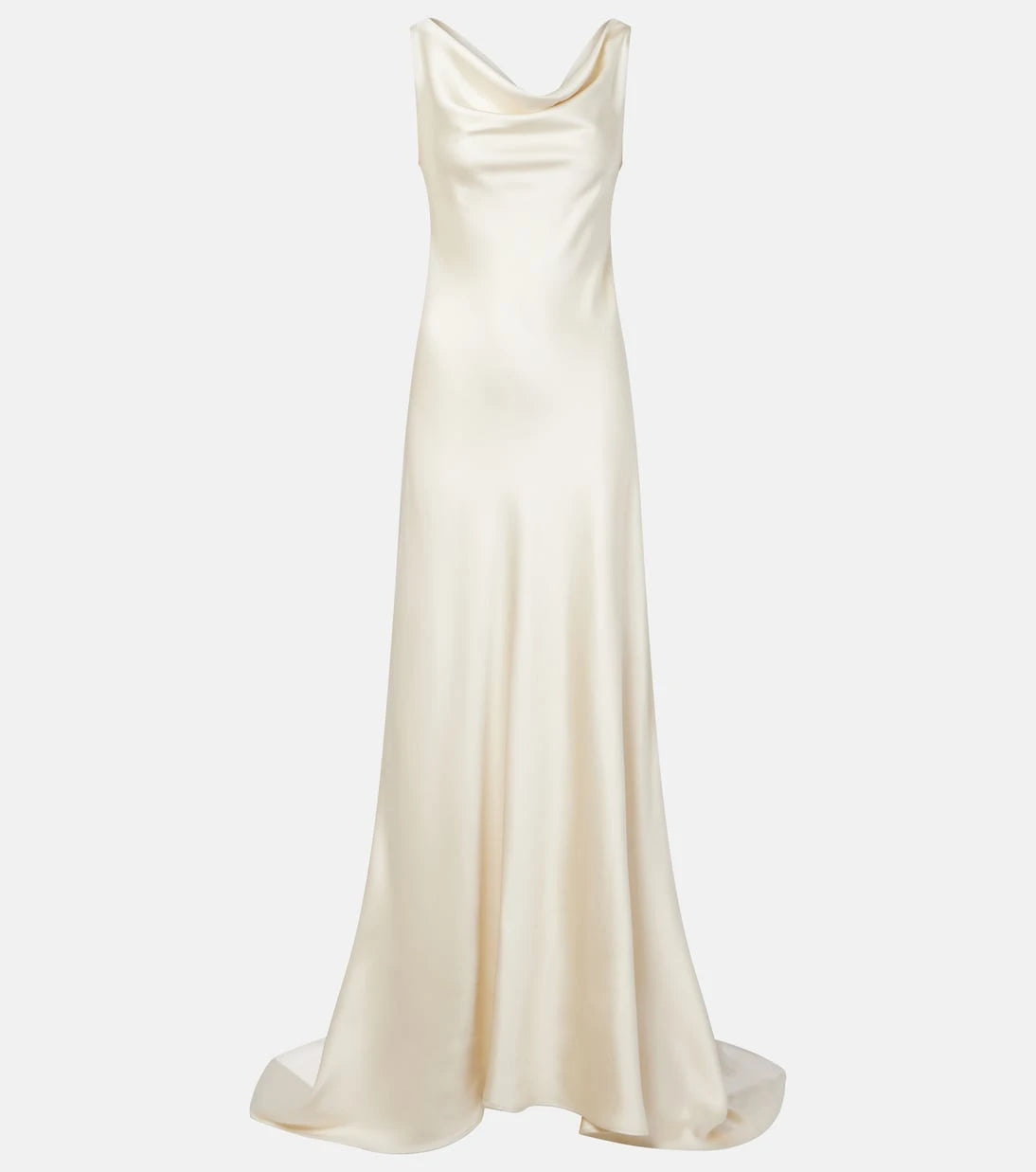 Róhe - Bridal draped satin gown