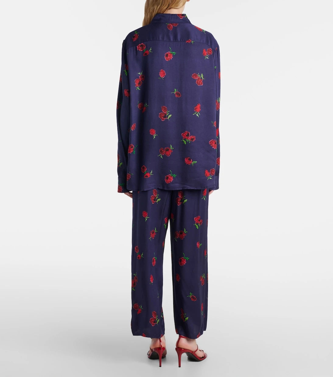 Khaite - Argo printed twill shirt