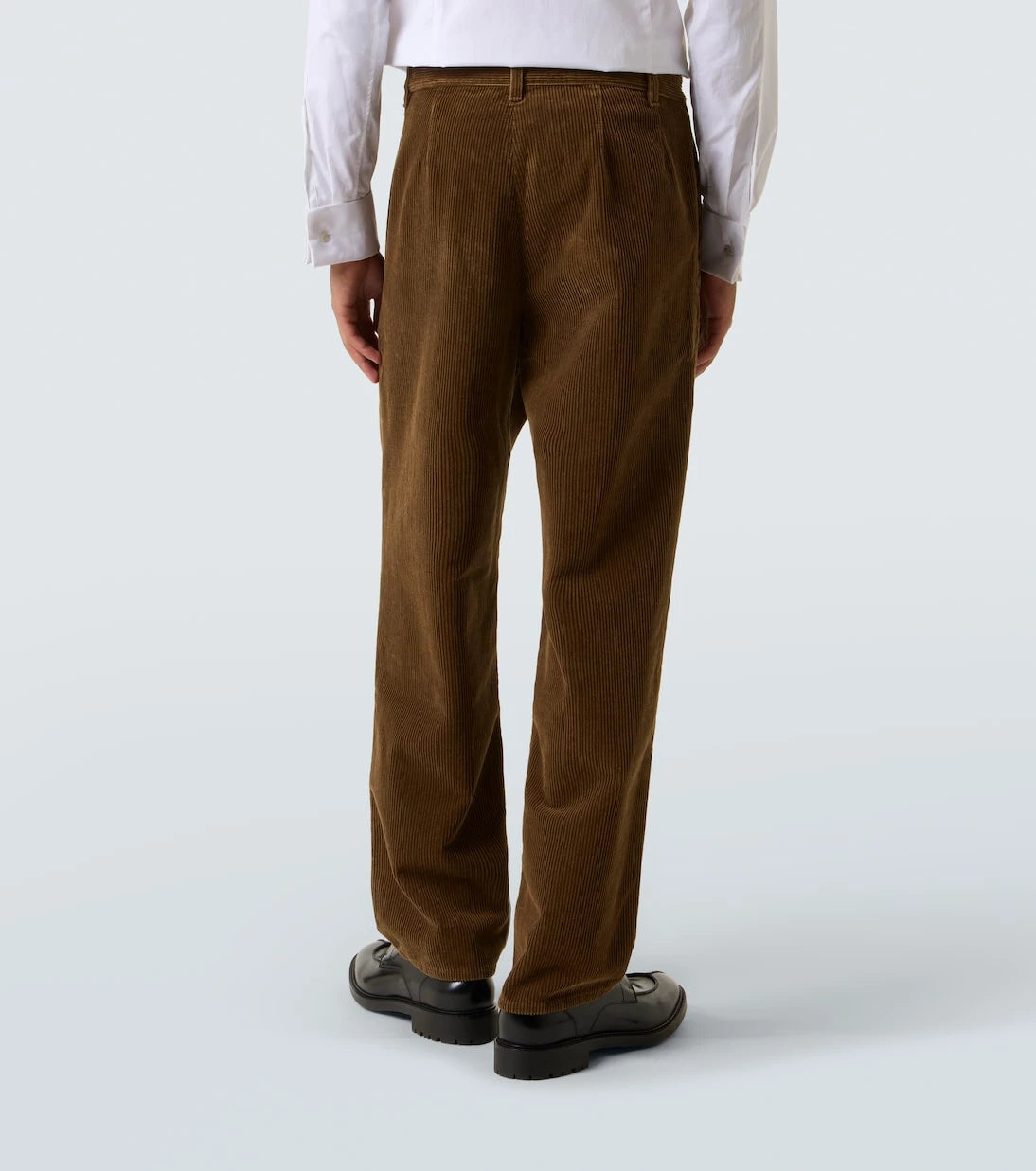 Saint Laurent - Cotton corduroy wide-leg pants