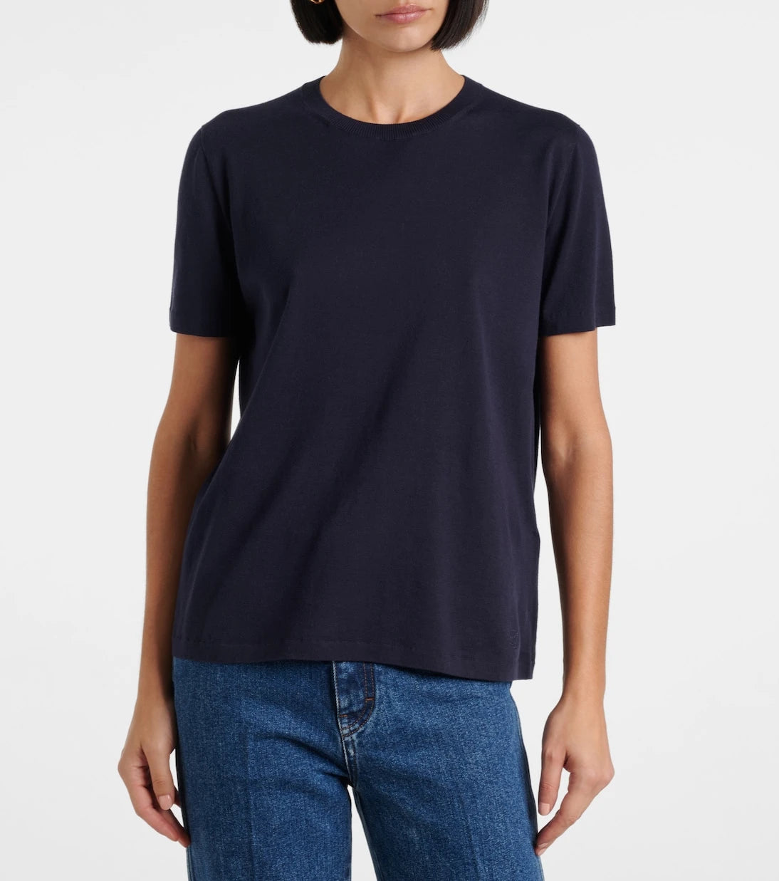 Loro Piana - تي شيرت Angera قطني جيرسيه