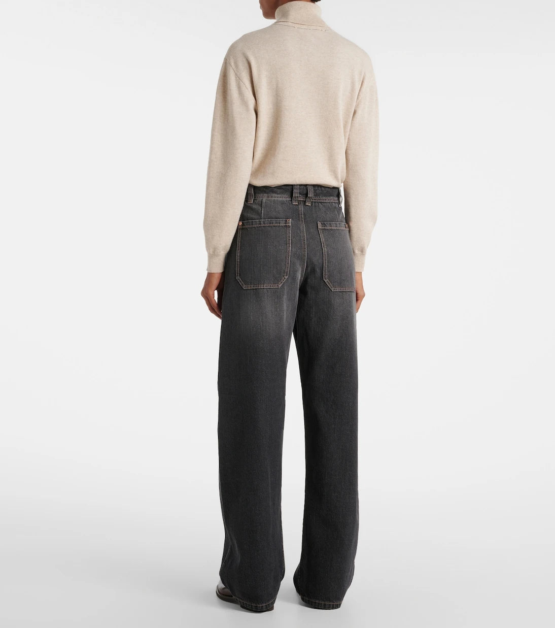 Brunello Cucinelli - Wide-leg jeans