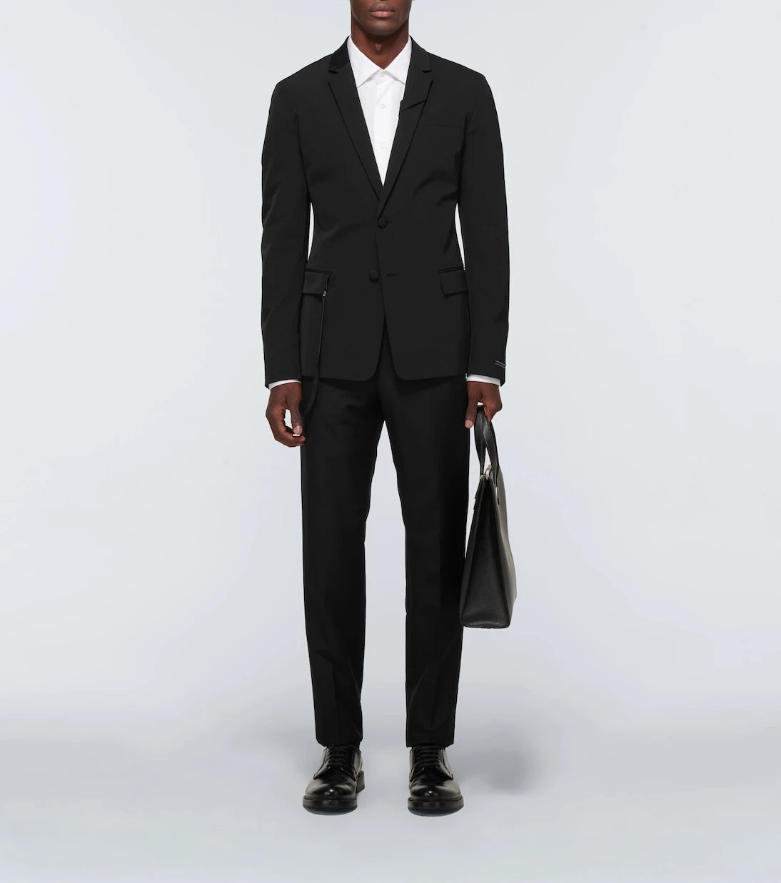 Prada - Technical single-breasted blazer