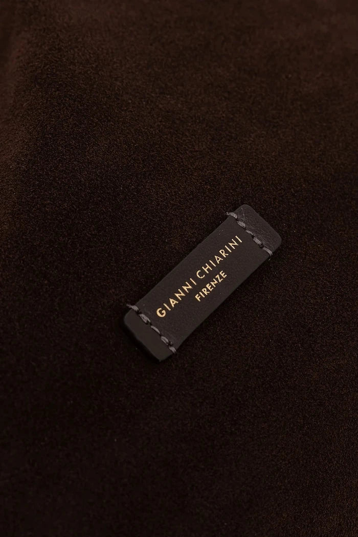Gianni Chiarini kadın süet alışveriş çantası MORGANA