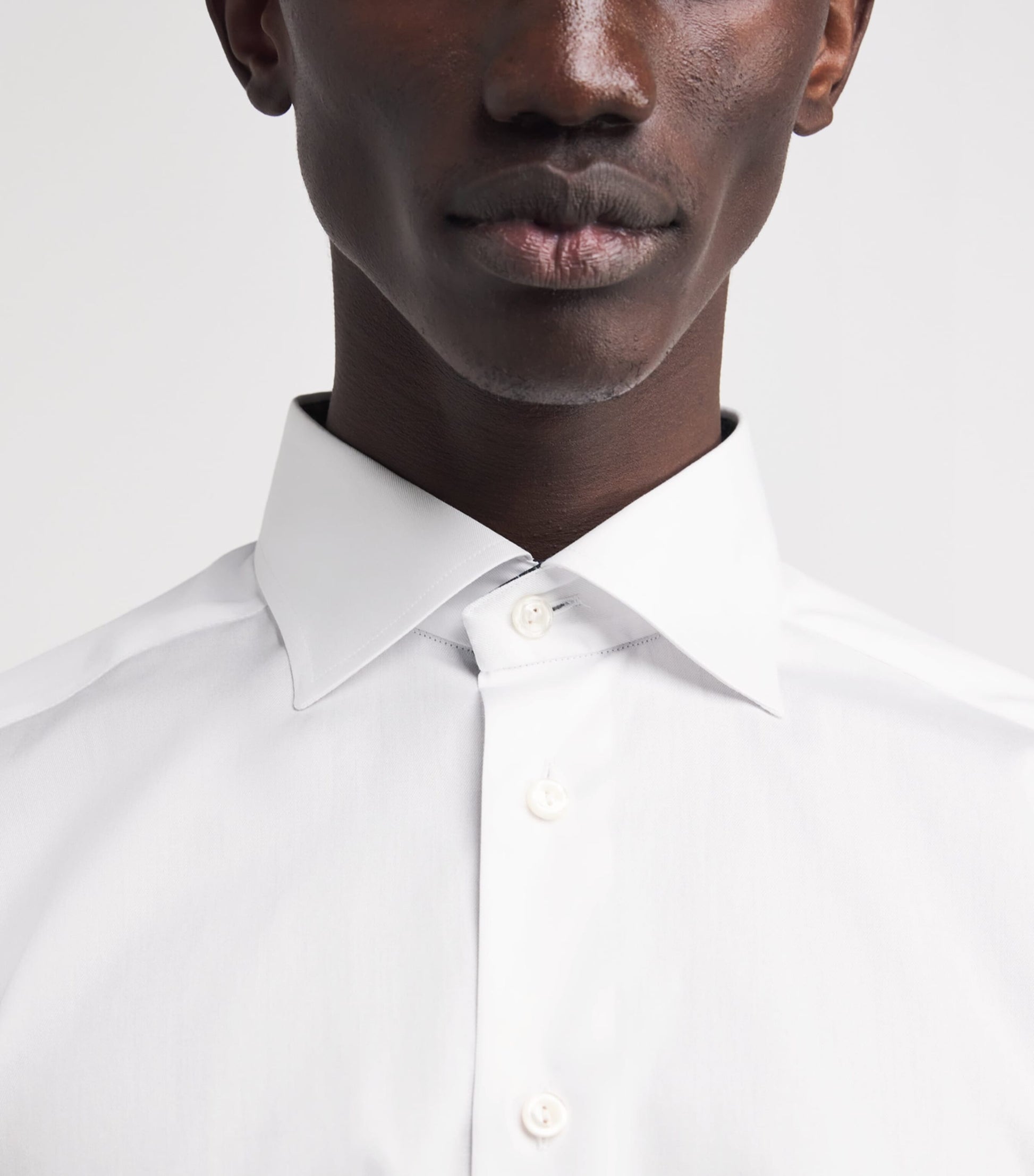 Signature Twill Floral-Trim Shirt