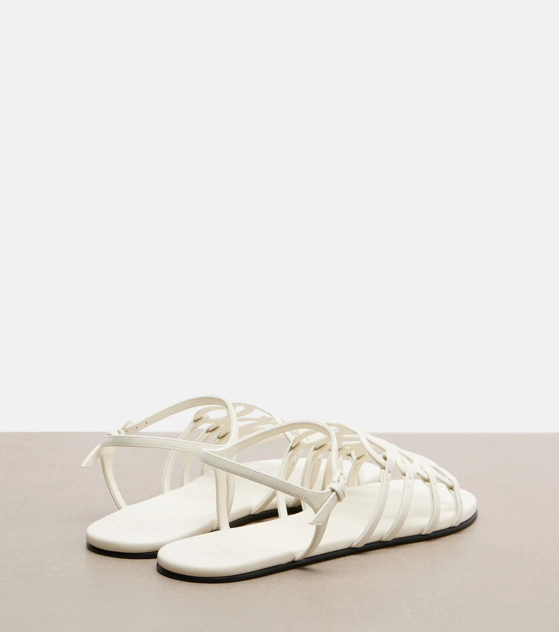 Loewe - Paula's Ibiza Petal Anagram leather sandals