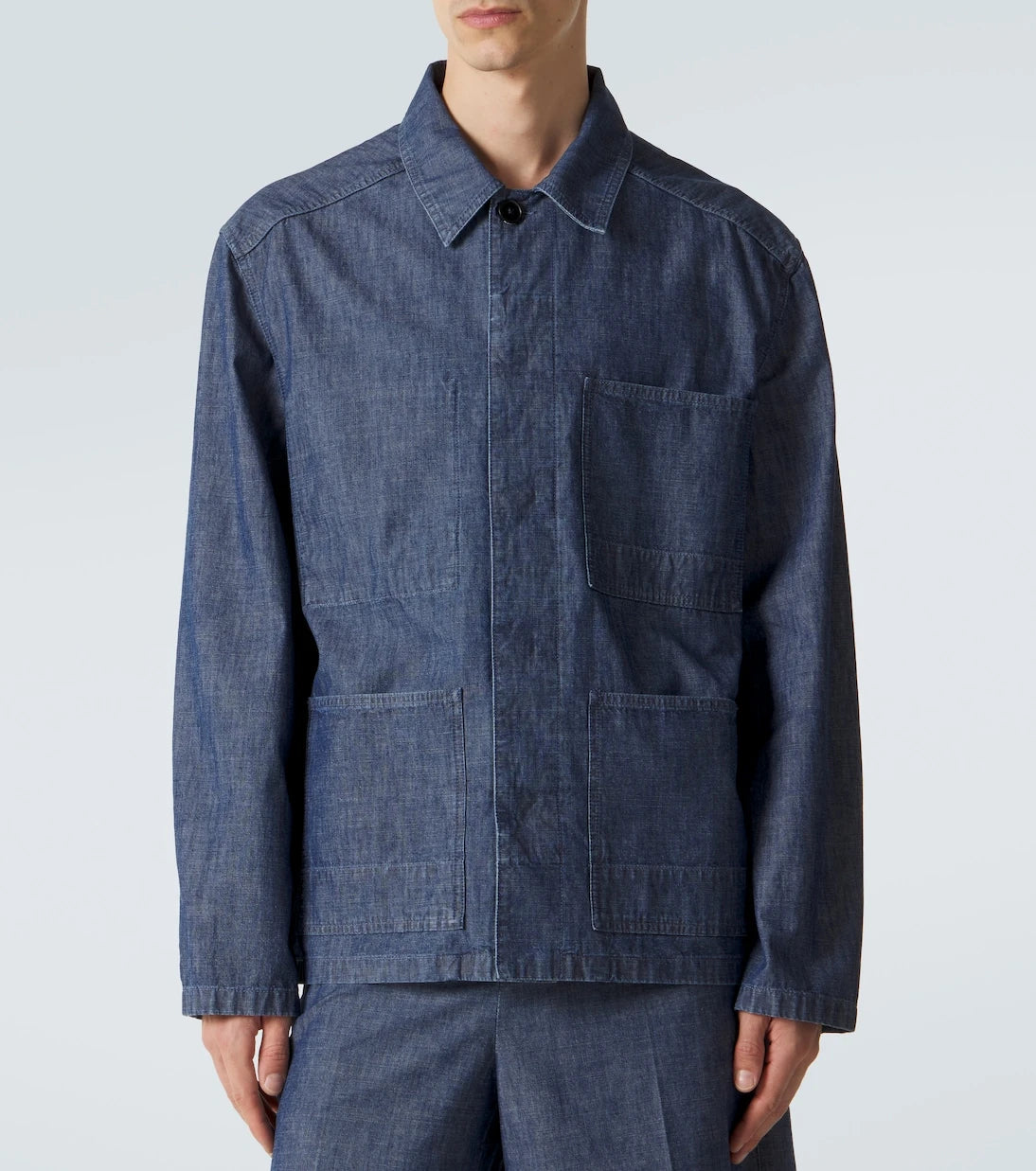 Jil Sander - Cotton chambray overshirt