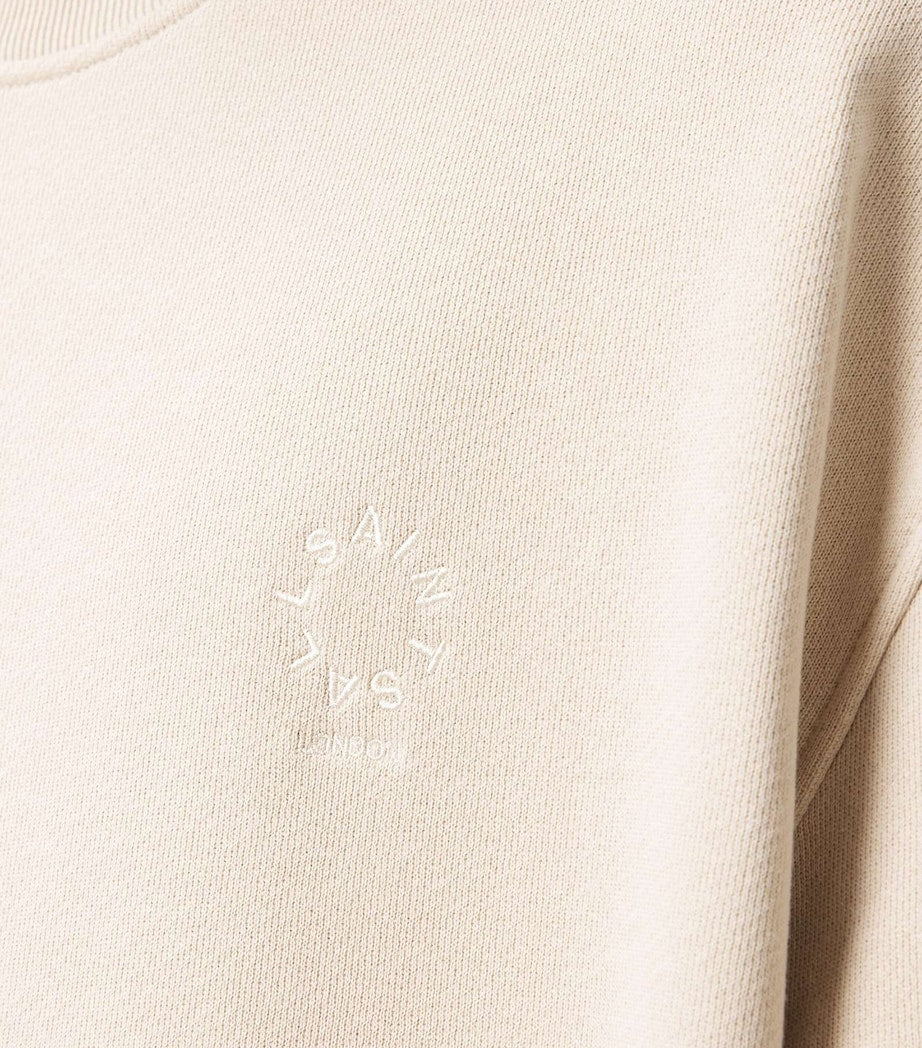 White Oversized Haven Sweatshirt