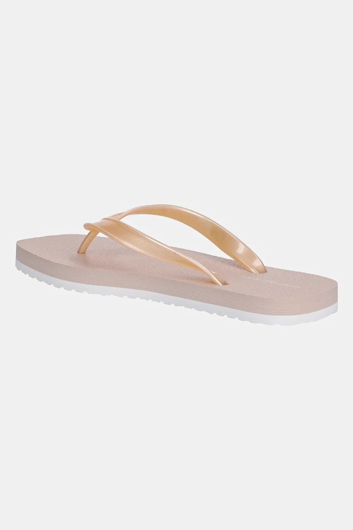 Джапанки Calvin Klein Jeans THONG+ TPU METALLIC