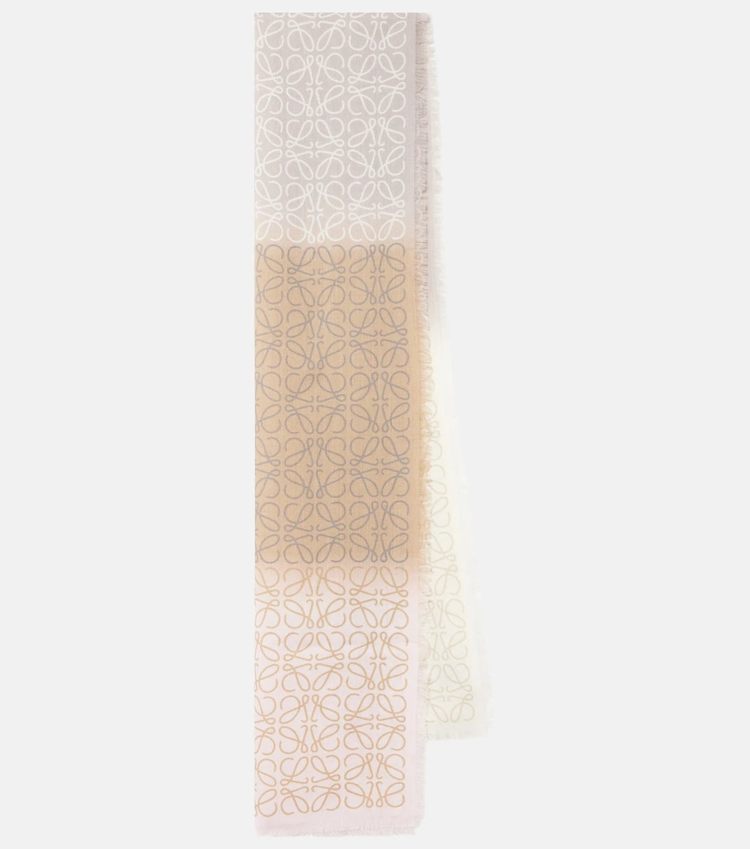 Loewe - Anagram wool, silk and cashmere scarf