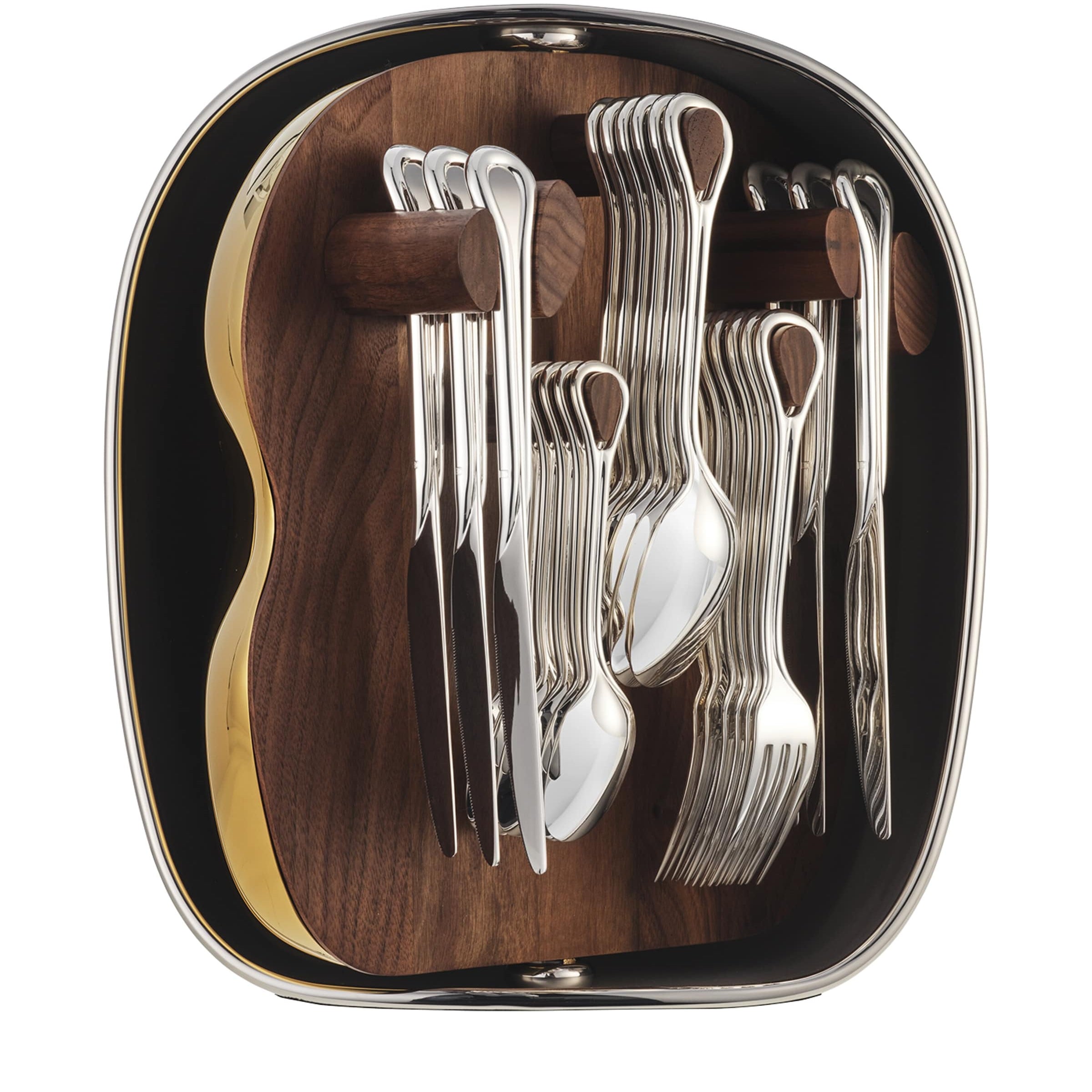 Christofle Silver-Plated Shell Carrousel Cutlery Set