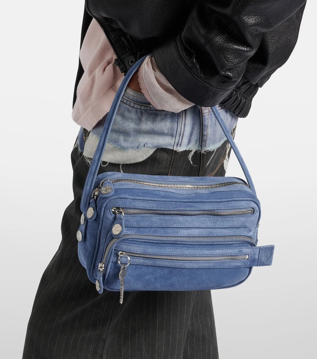 Acne Studios - Camero Party suede shoulder bag