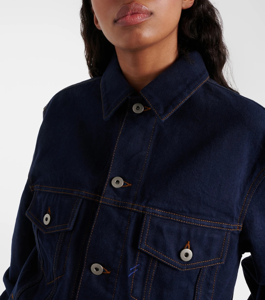 Burberry - Büyük beden jean ceket
