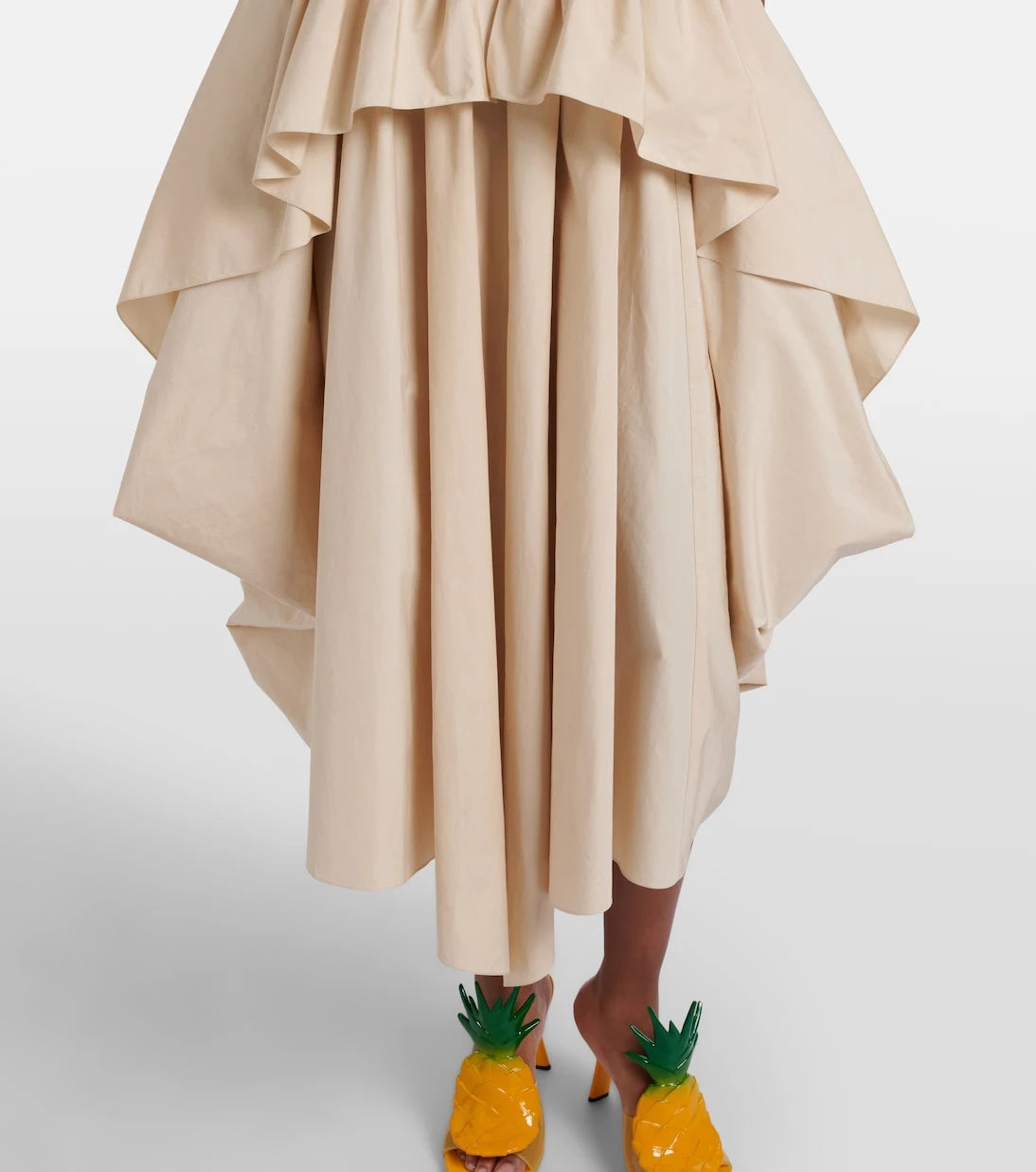 Loewe - Paula's Ibiza cotton poplin midi dress