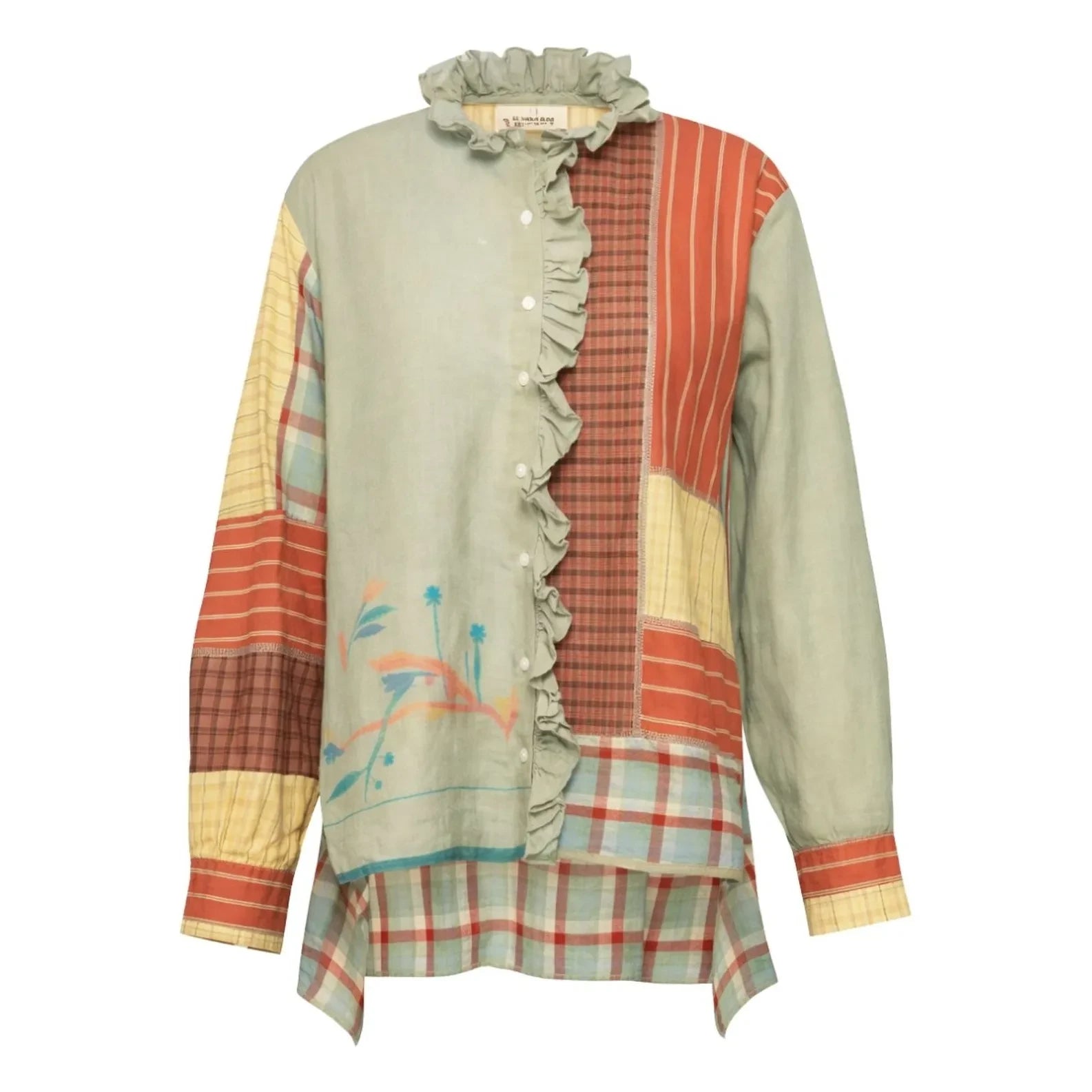 Virginie de Vinster - Udaipur blouse | Green