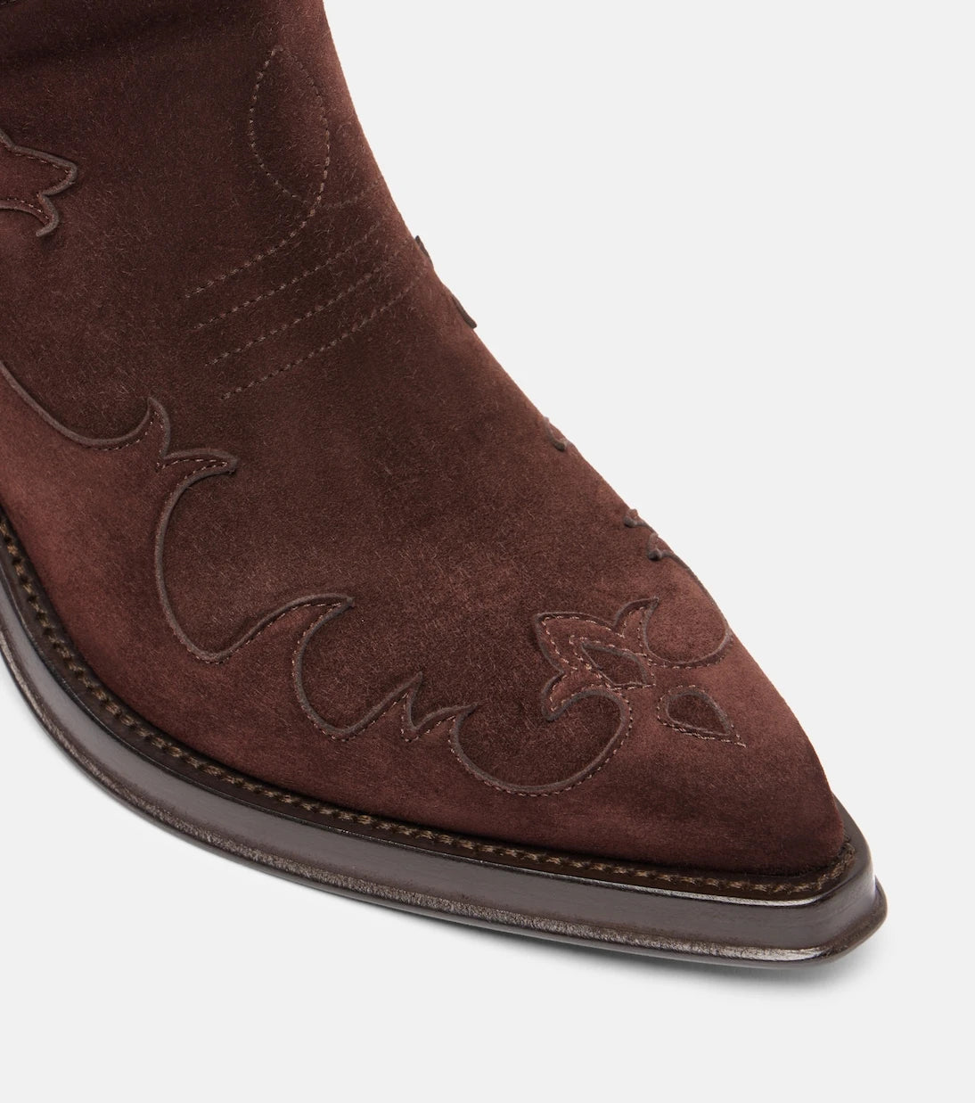 Gabriela Hearst - Capitana suede cowboy boots