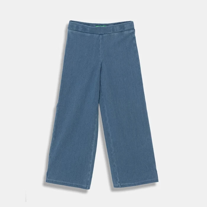 United Colors of Benetton çocuklar için geniş denim pantolon