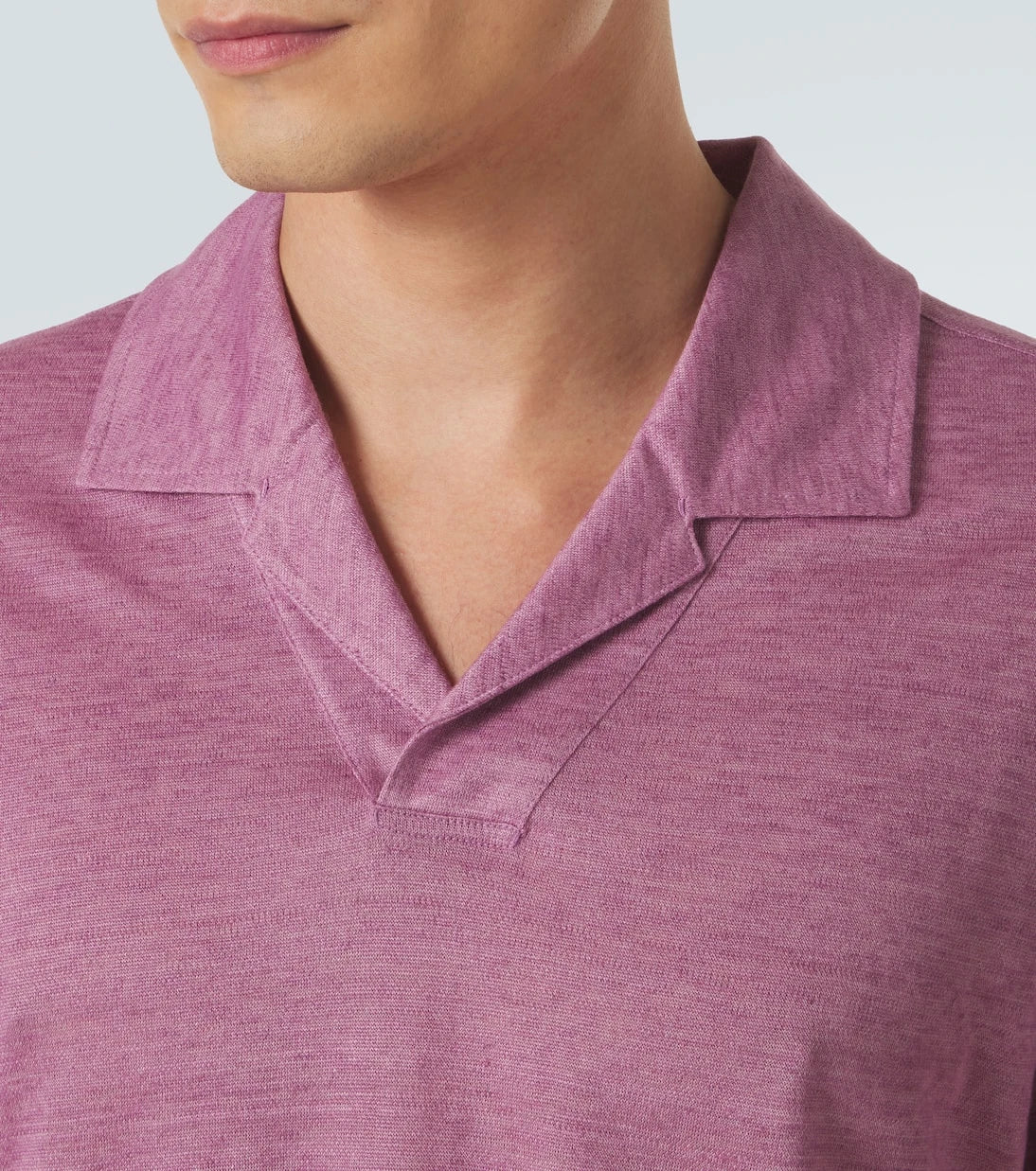Zegna - Linen polo shirt