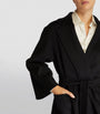 Max Mara Black Cashmere Ludmilla Wrap Coat