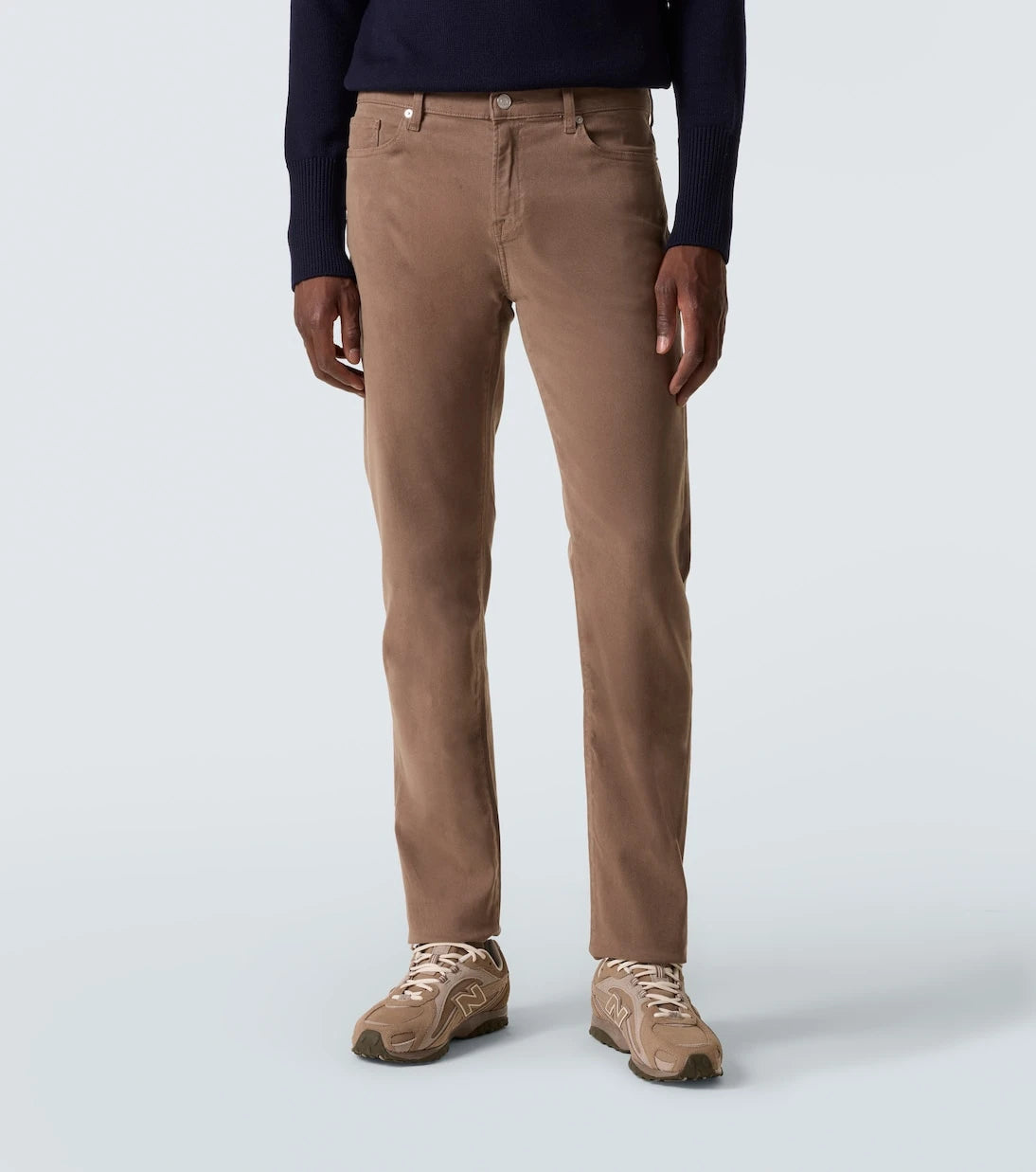 Frame - بنطلون L'Homme Slim بقصة ضيقة وخصر متوسط الارتفاع