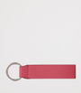 Pink Panama Leather Keyring