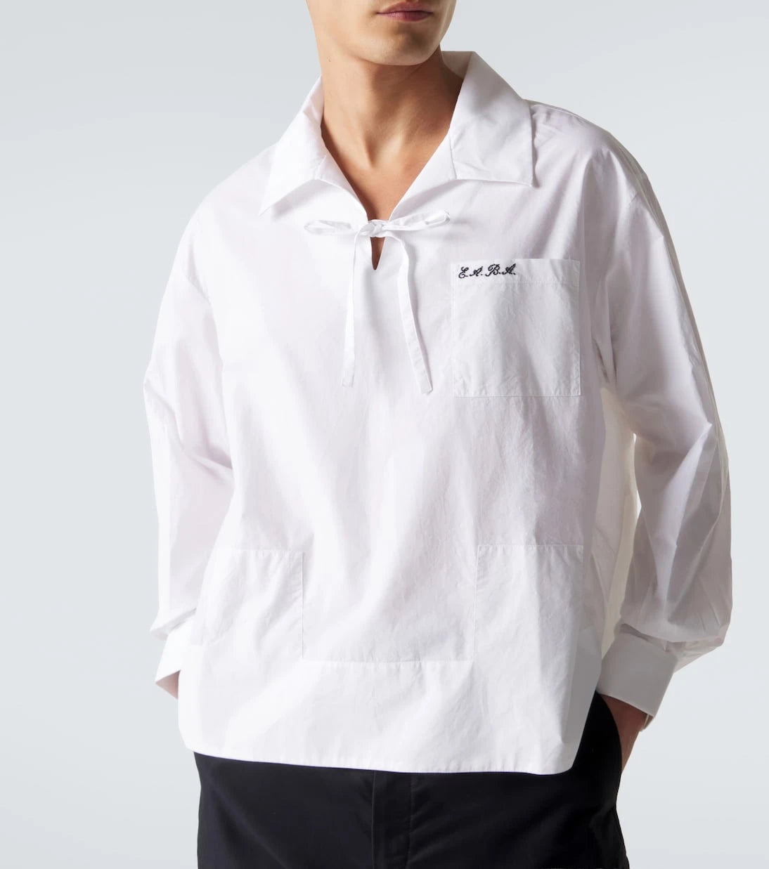 Bode - Cotton poplin top