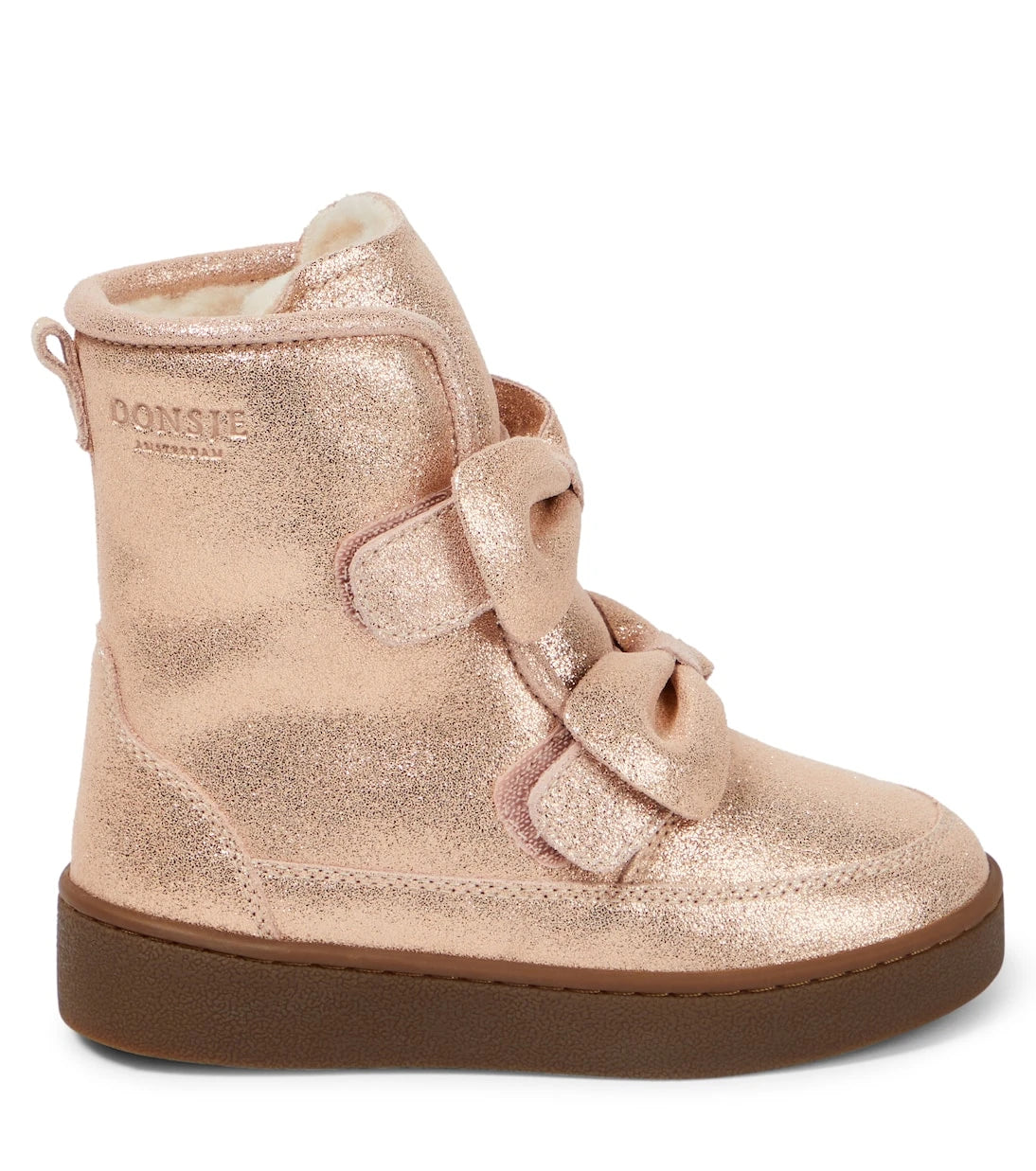 Donsje - Isa metallic leather boots