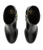 Valentino Garavani Black VLogo Signature Ankle Boots 75