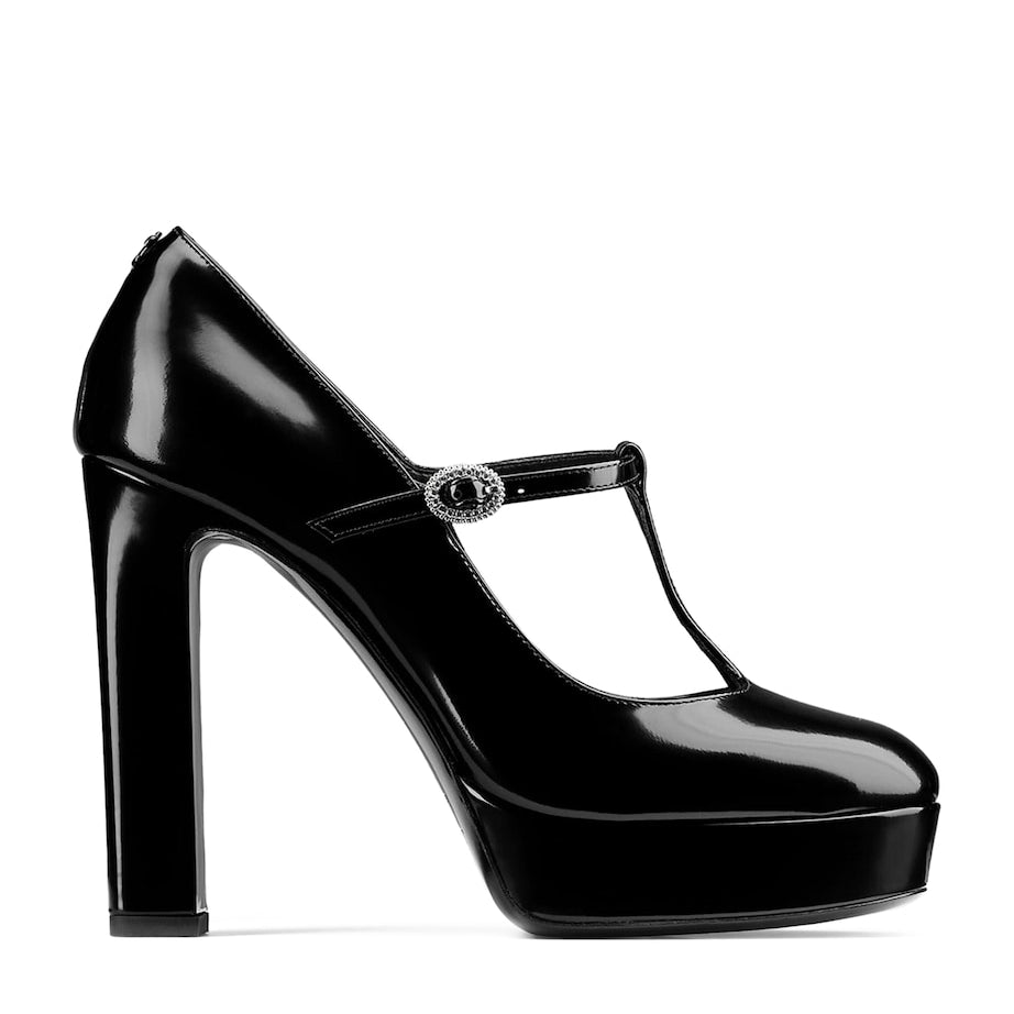 Marene 120 Leather Mary Jane Pumps