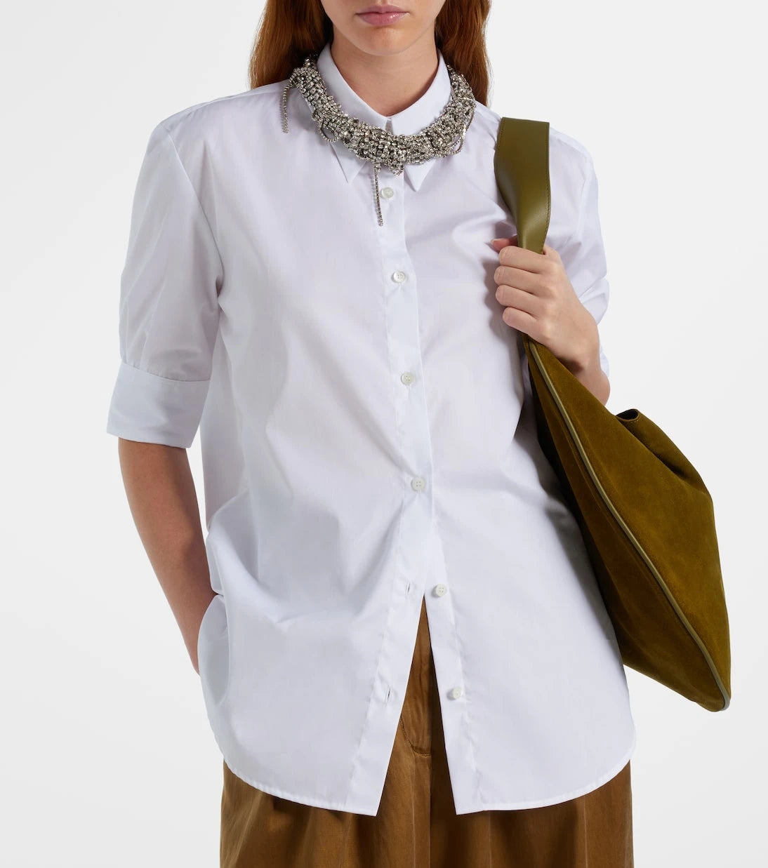Dries Van Noten - Cotton poplin shirt