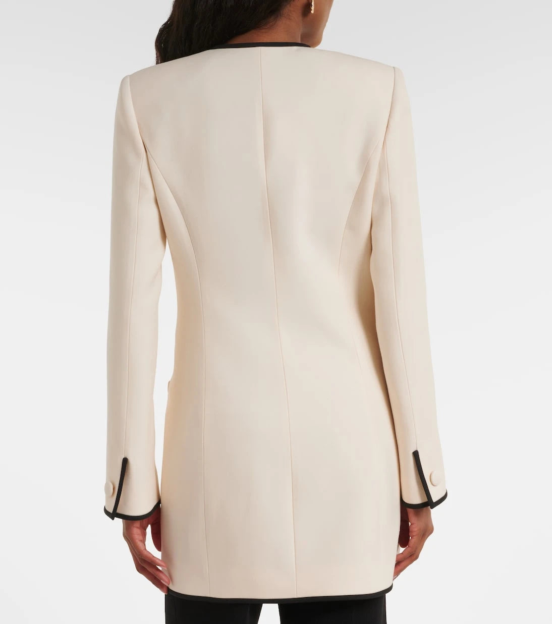 Valentino - Crepe Couture scalloped jacket