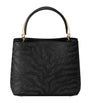 Black Calfskin Panthère de Cartier Top-Handle Bag
