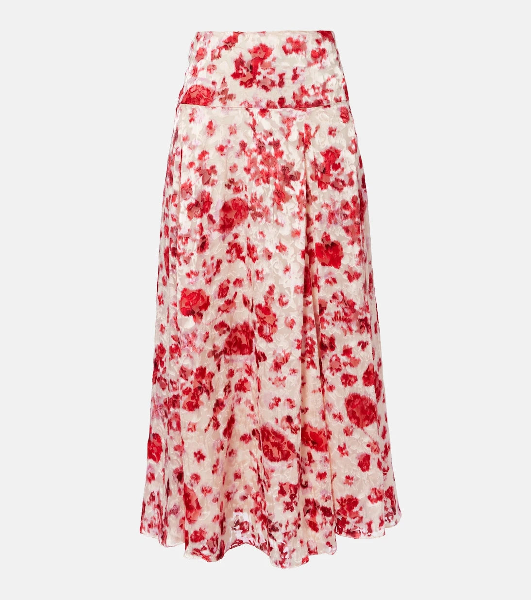 Isabel Marant - Hilza floral jacquard maxi skirt