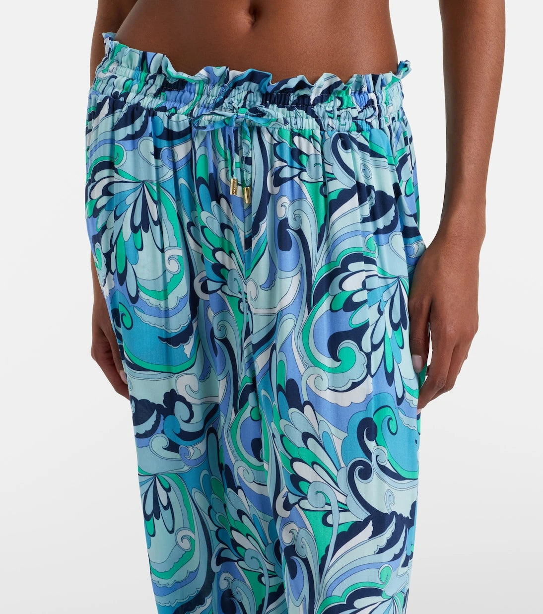 Melissa Odabash - Reese printed palazzo pants