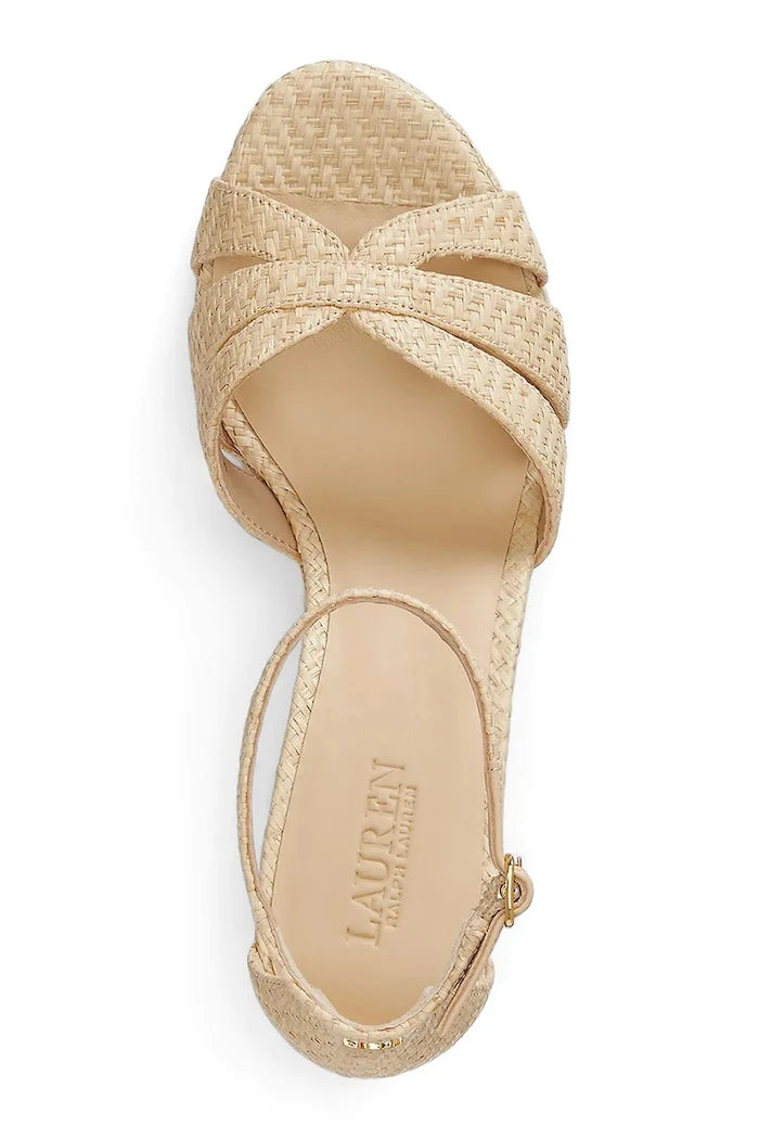 Lauren Ralph Lauren Nellie Hafif Eğimli Platform Sandalet