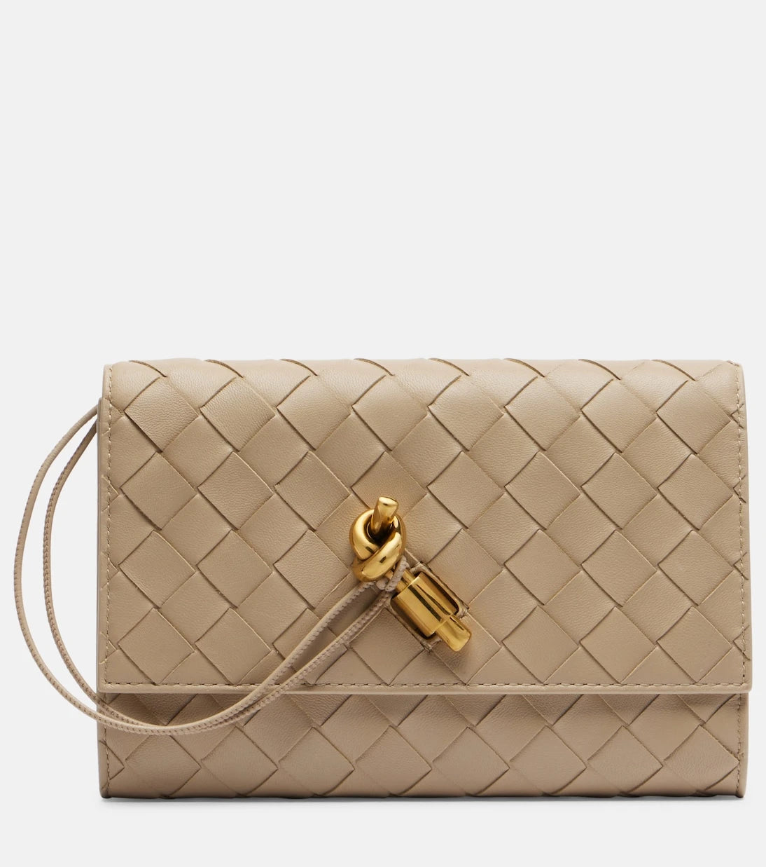 Bottega Veneta - Andiamo leather pouch with strap