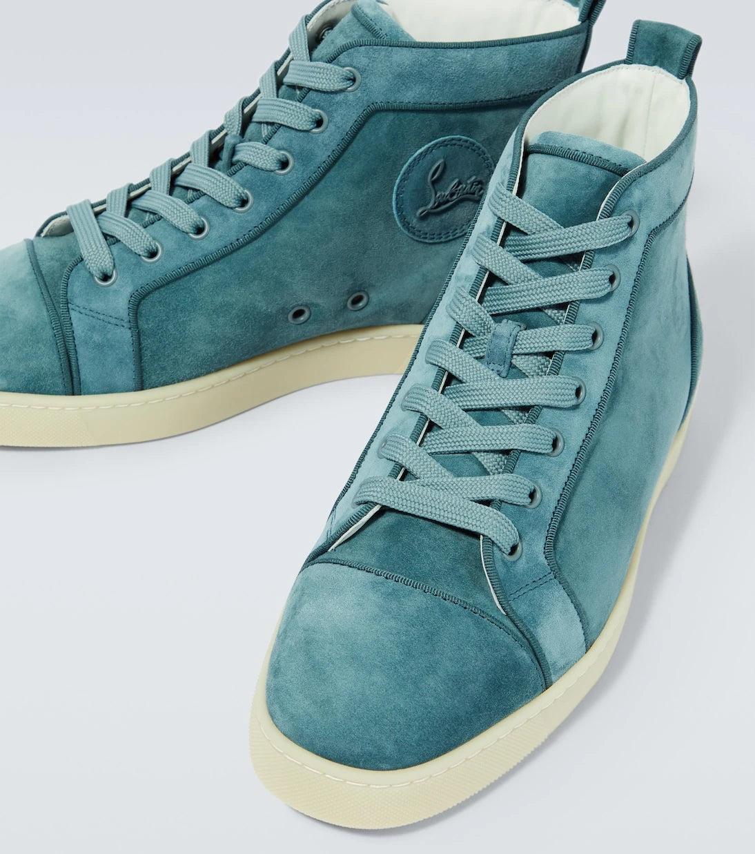 Christian Louboutin - Louis suede sneakers