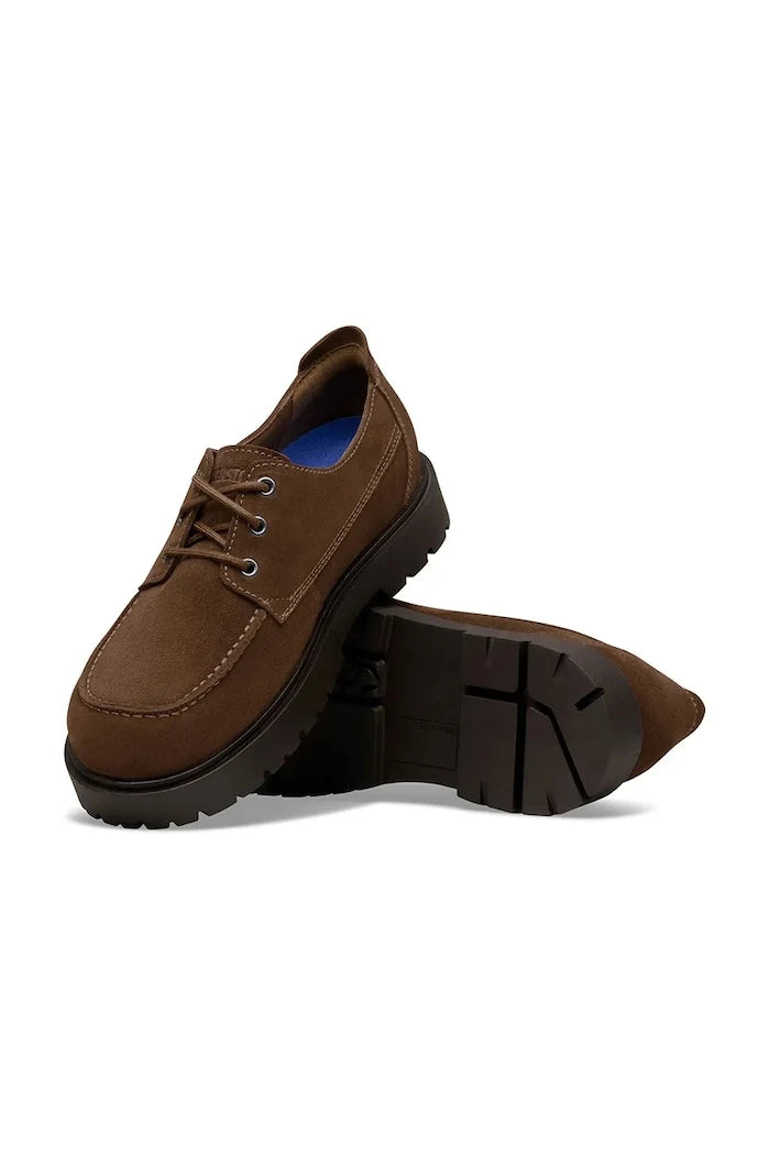 Birkenstock Erkek Süet Ayakkabı Highwood Moc Lace Low