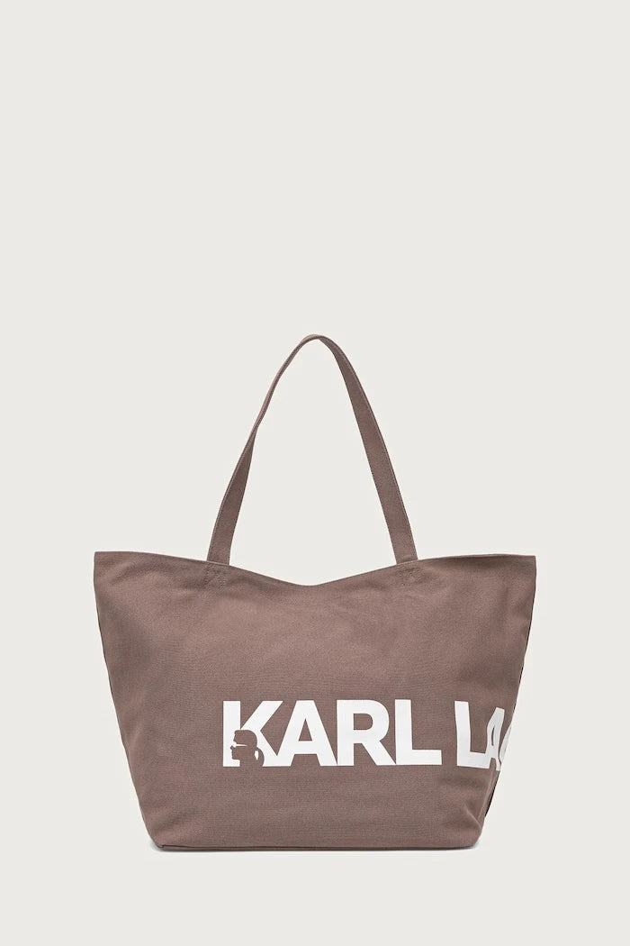 Pamuklu tote kadın çantası K/ESSENTIAL