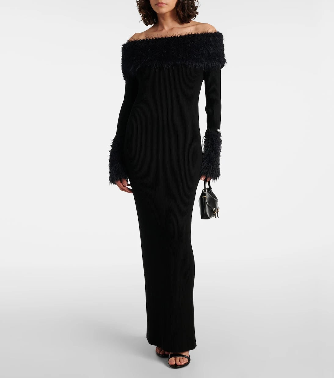Jean Paul Gaultier - Ribbed-knit maxi dress