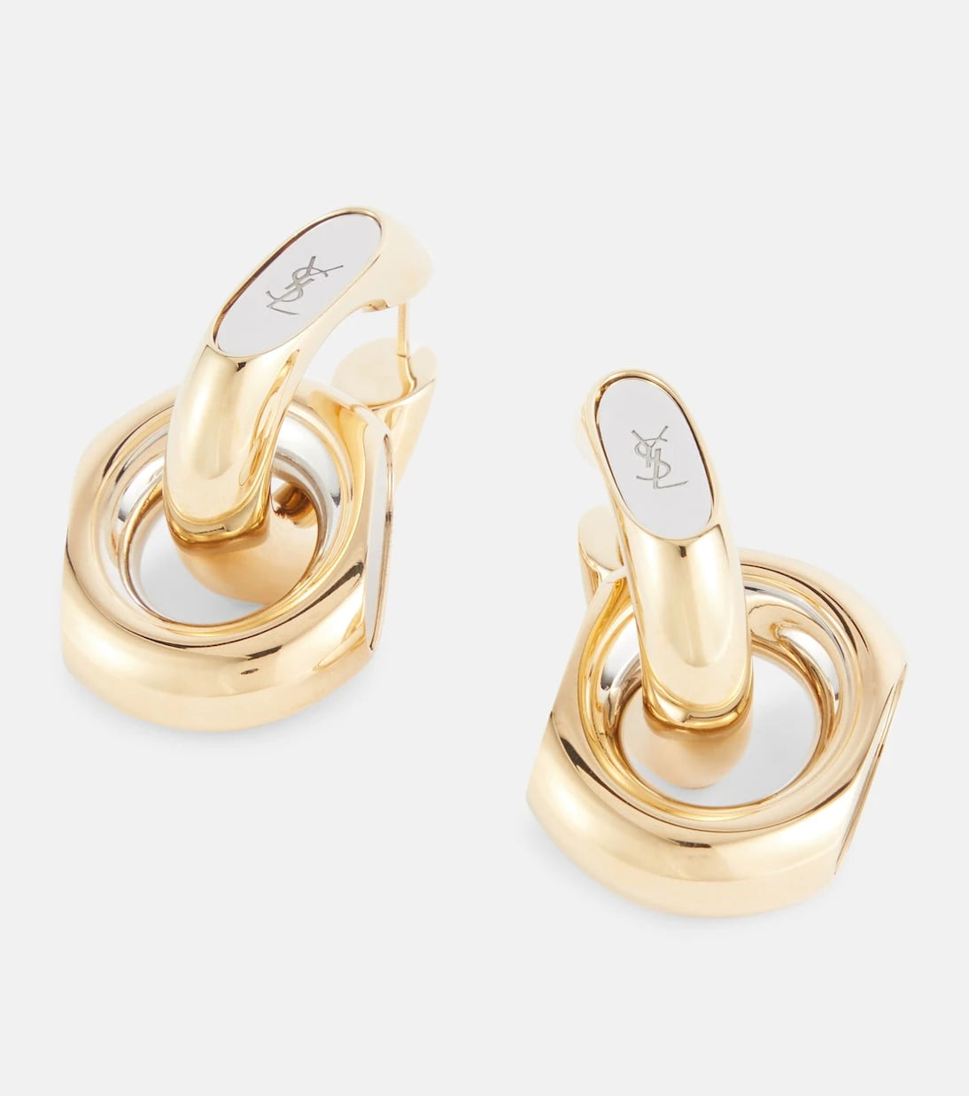 Saint Laurent - Cassandre hoop earrings