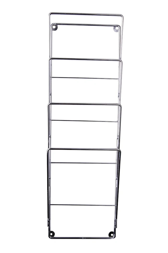 Present Time Chrome S 60 x 19 cm Duvar Gazetelik