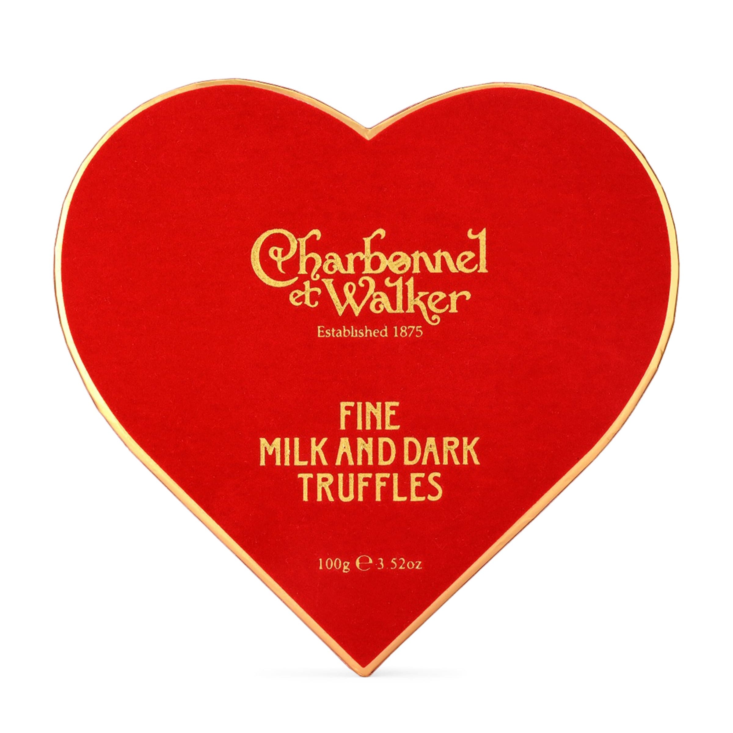 Charbonnel et Walker Red Velvet Truffle Heart Selection (100g)
