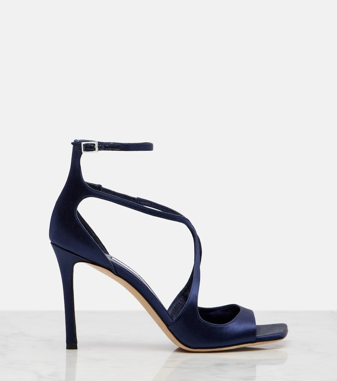 Jimmy Choo - Azia 95 satin sandals