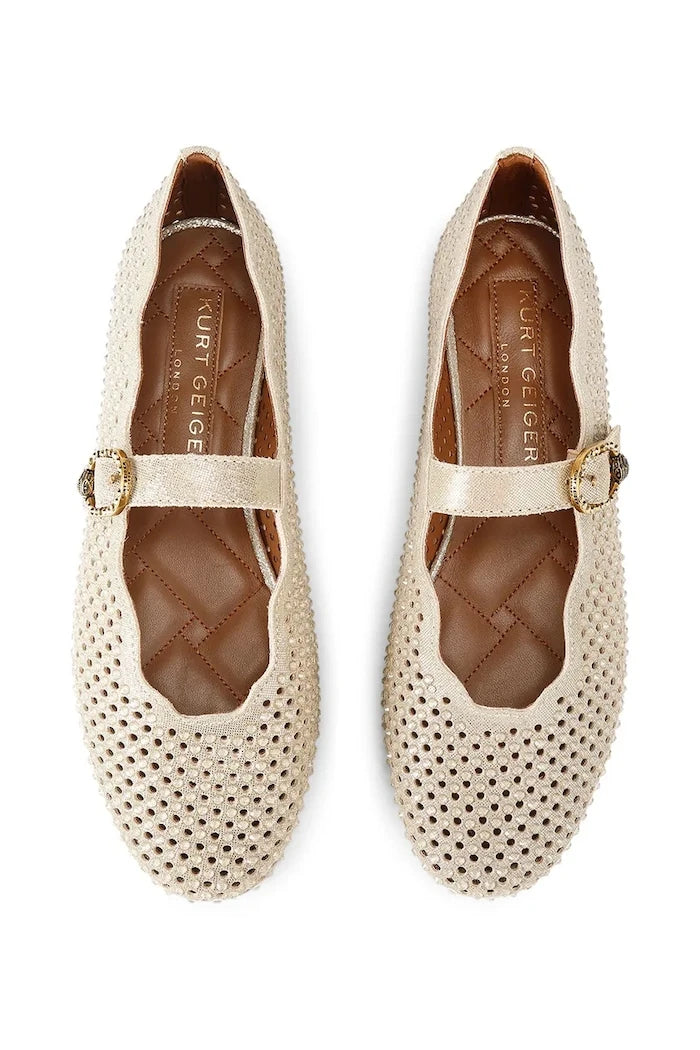 Kurt Geiger London кожени балеринки Wavy Mayfair Ballet Flat