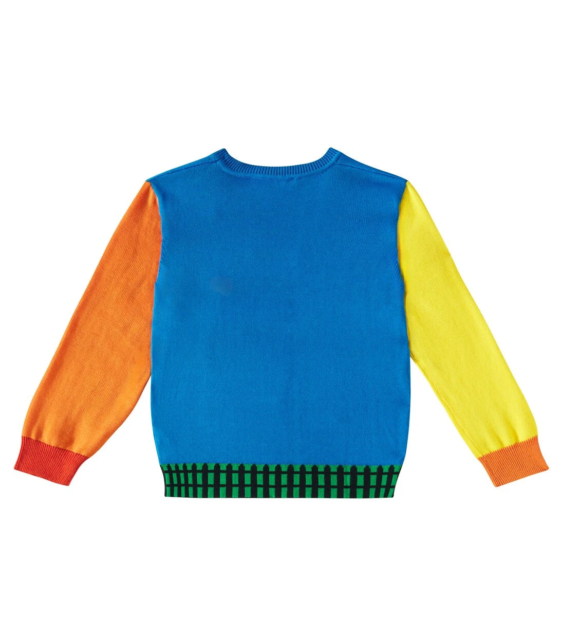 Stella McCartney Kids - Jacquard cotton and wool sweater